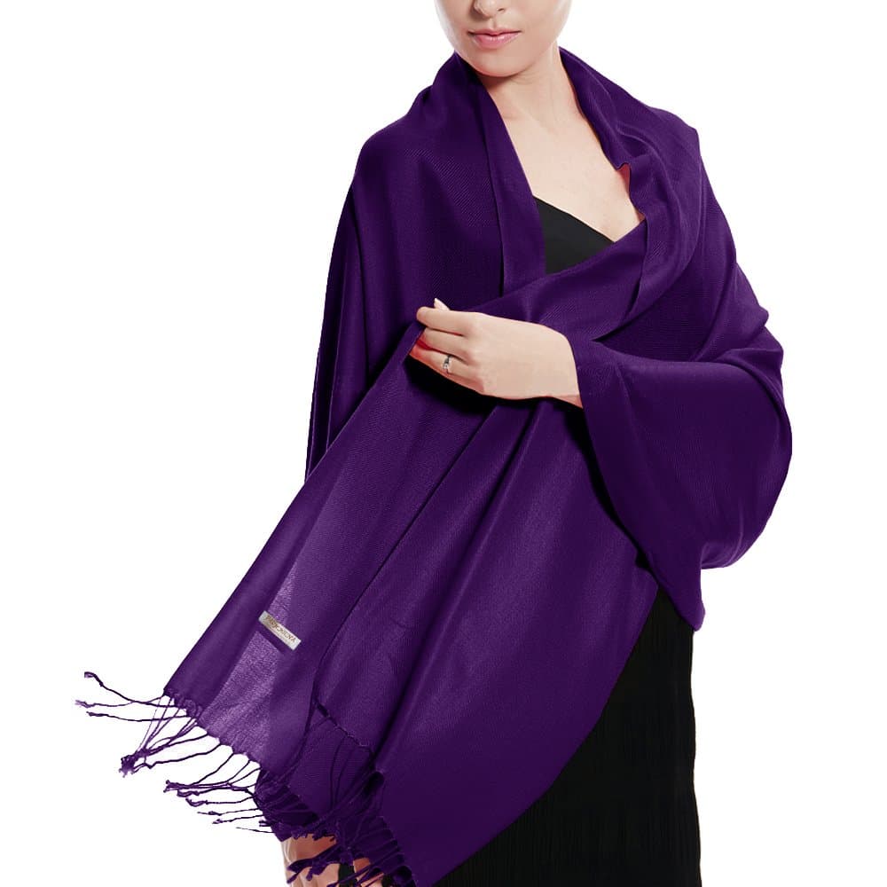 TZ PromisePashmina Large Soft Plain Shawl/Wrap/Scarf for Women