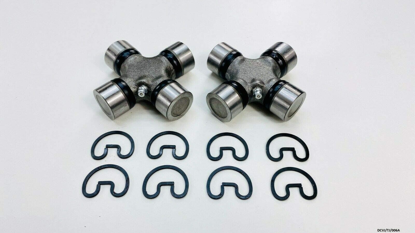 EURODRIVESHAFT 2 x Rear Propeller Shaft U-Joint J8126614 Wrangler YJ & TJ 1987-2006