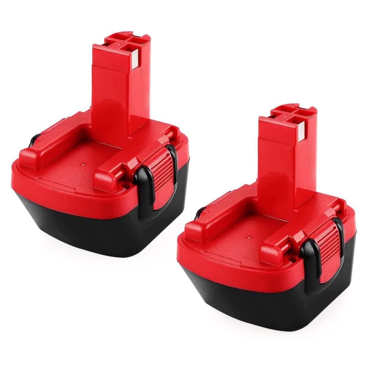 POWER-XWT 2PCS 12V 3.0Ah Ni-MH Replacement Battery for Bosch Battery GSR 12 VE-2 PAG 12v PSB 12VE-2 12VE-2 PSR 12VE-2 12V Replacement Tools