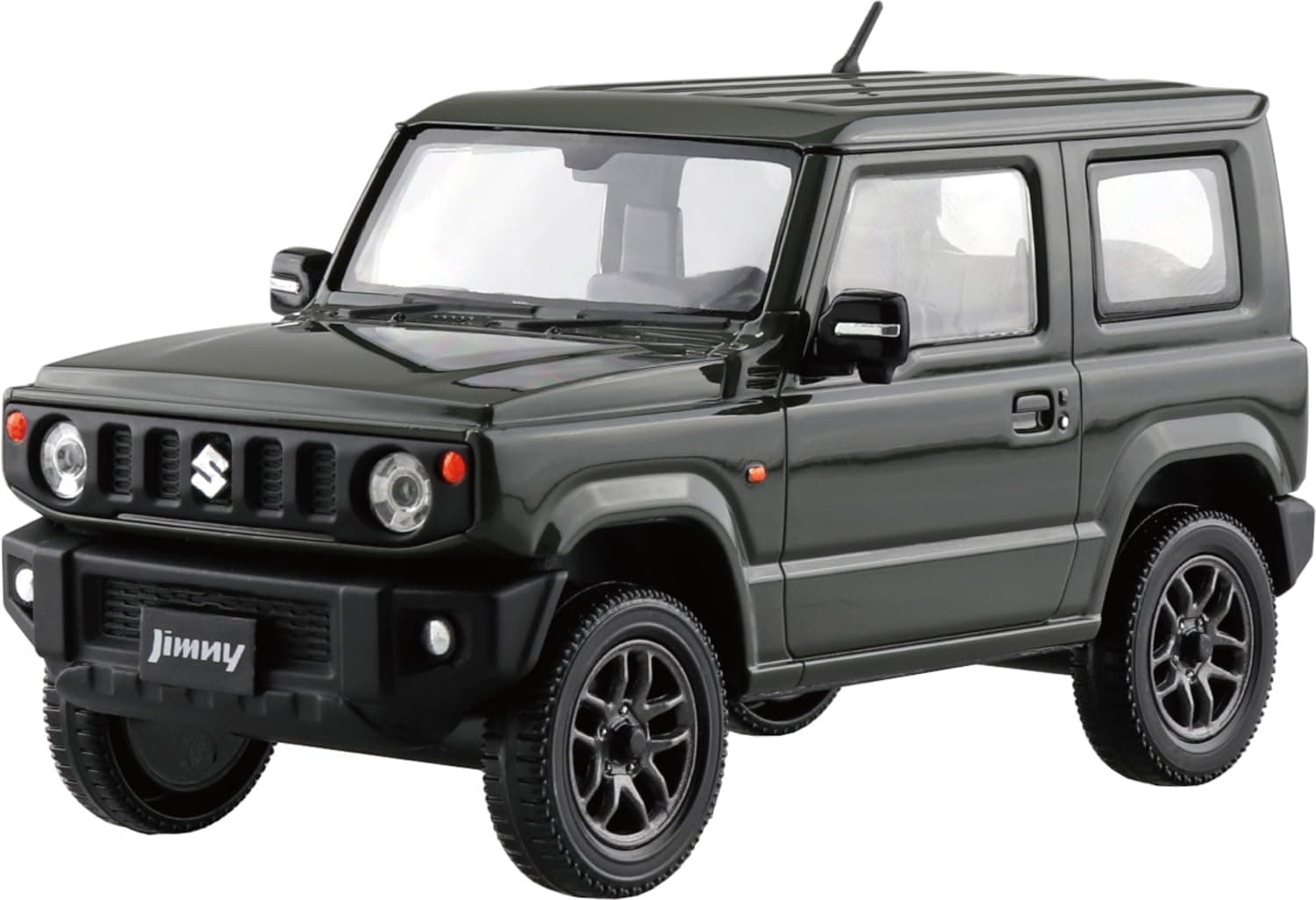 Suzuki JB64 Jimny Chiffon (Jungle Green) 1:32 Scale Snap-Fit Model Kit