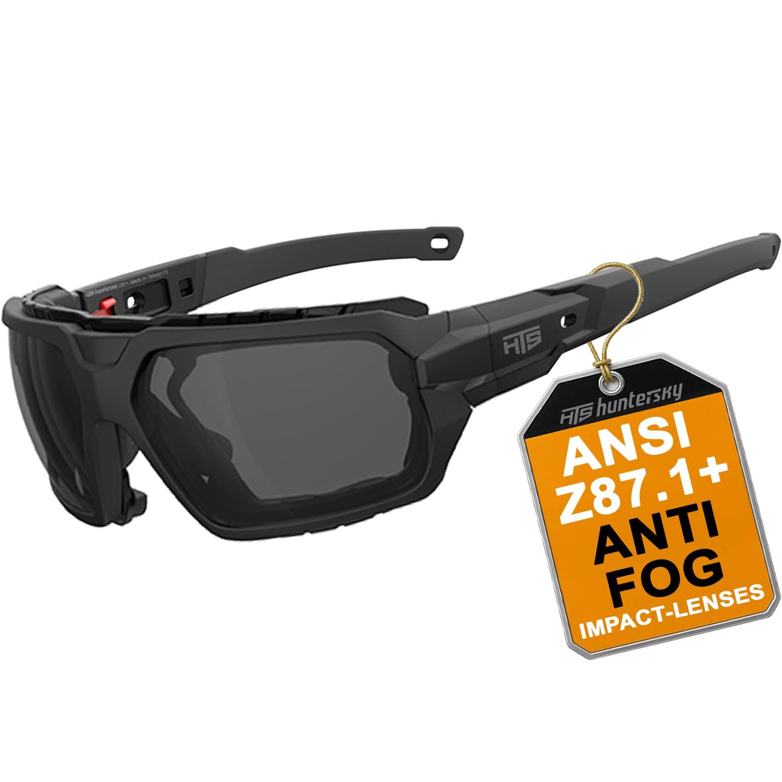 HTS HUNTERSKY Protective Powersports Motorcycle Anti Fog Riding Goggles Eyewear Padded Sunglasses Windproof UTV Spoggles