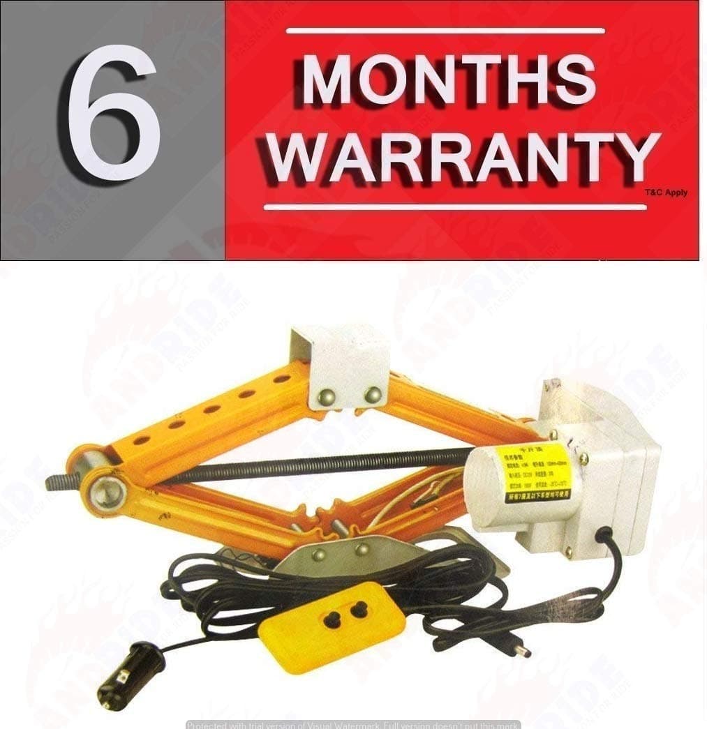 Andride 12V Automotive Electric Car Jack 2 Ton with Remote Control (6 Months Warranty)