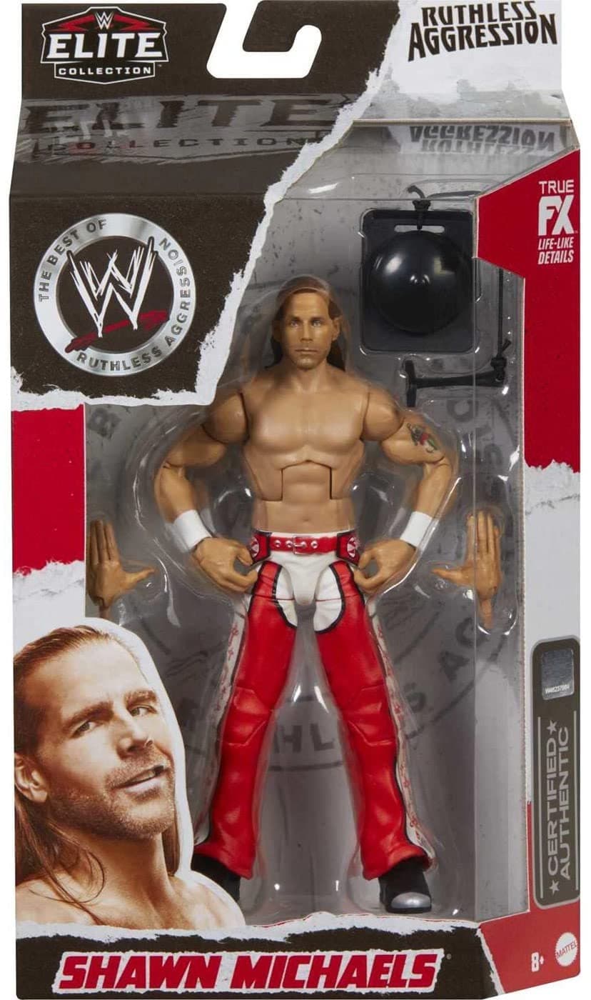 WWE Elite Collection Ruthless Aggression Series Articulating Wrestling Action Figure (Sean Michaels)