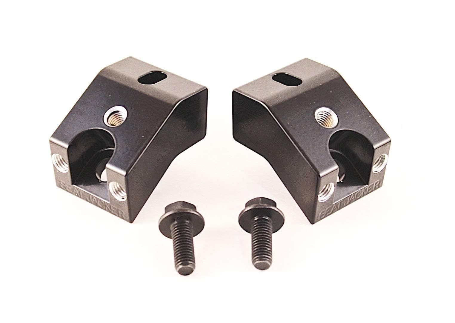 Front Seat Jackers® - Made in USA, Seat Riser, Seat Spacer, DDI Original Design, Solid Aluminum, Factory Grade or Better Hardware, Compatible with Toyota Tacoma, 4Runner, FJ, and Lexus GX