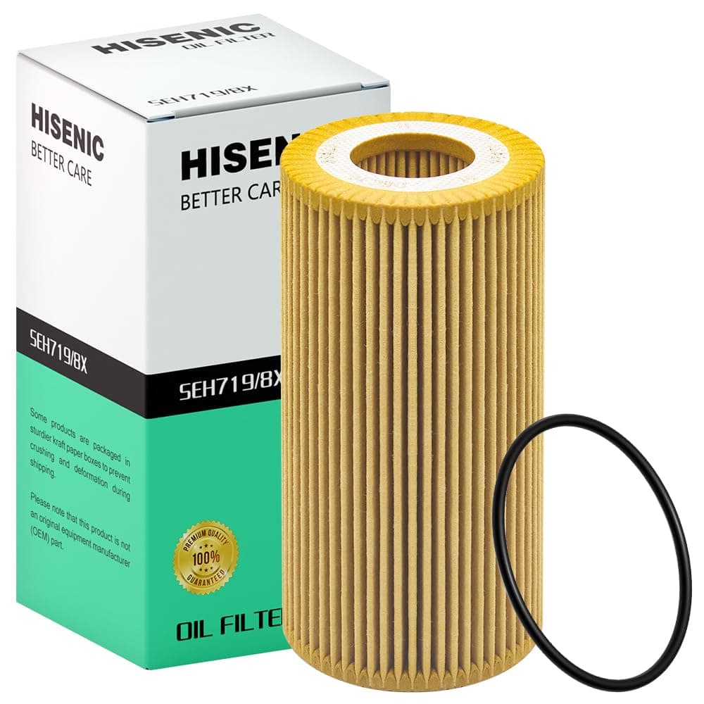 Oil Filter Fits Volvo C30 C70 S40 S60 V50 V60 XC60 XC70 2.4L 2.5L Replace HU719/8X | Part No. 864257 8692305