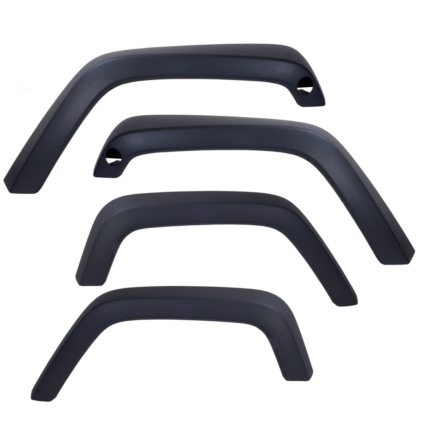 Omix-Ada | 11609.01 | Fender Flare Kit, 4 Piece | Fits 2007-2018 Jeep Wrangler JK