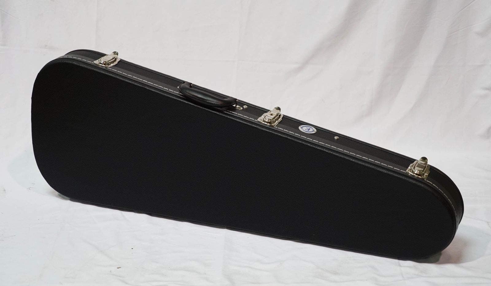 Black Hard Shell Electric Guitar Case for Strat & Tele Guitars (EC-264, Black)