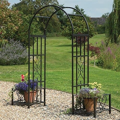 Greenhurst Huntingdon Ornamental Arch and Planters