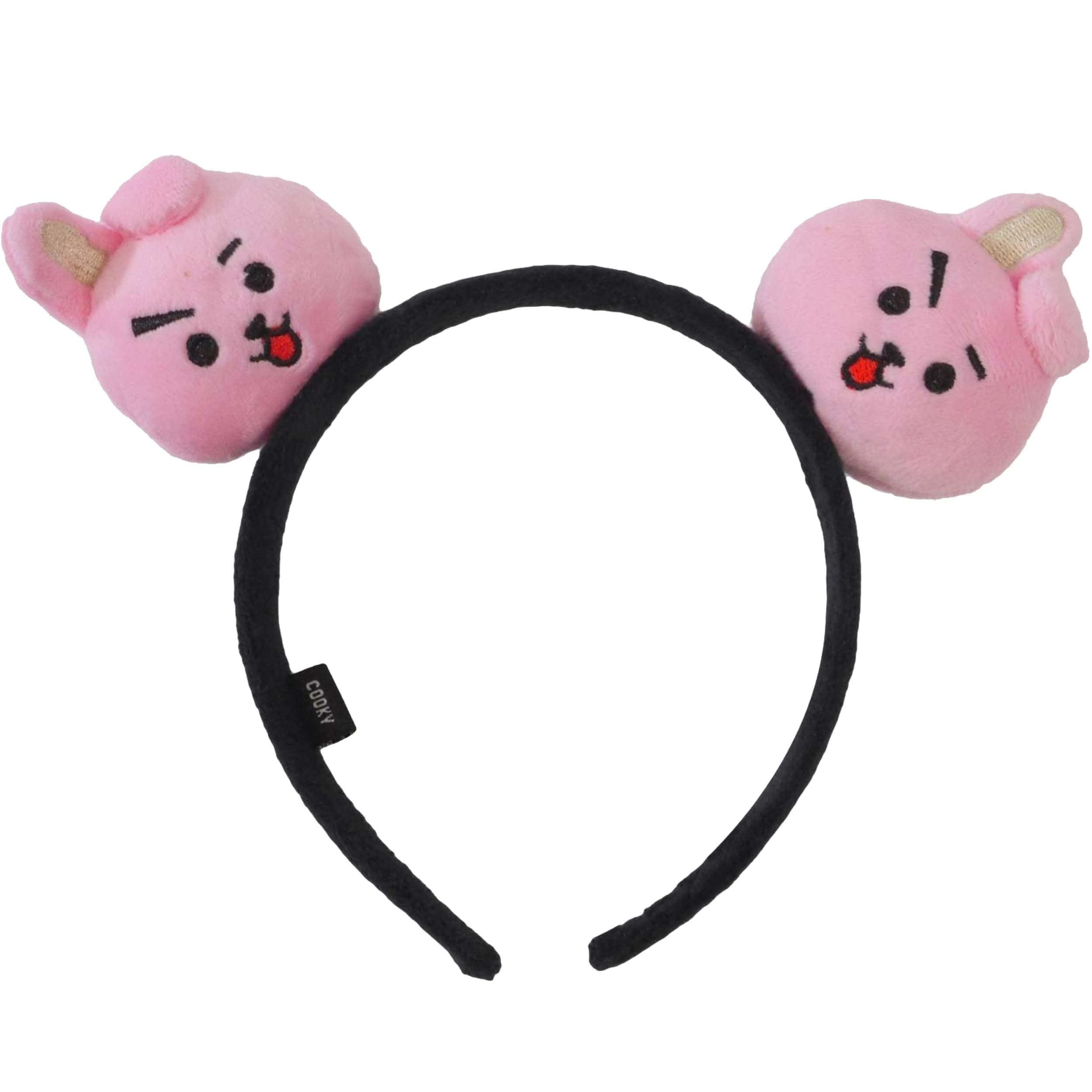 Concept One BT21 LINE FRIENDS 3D Plush Embroidered Womens Headband, COOKY, One Size
