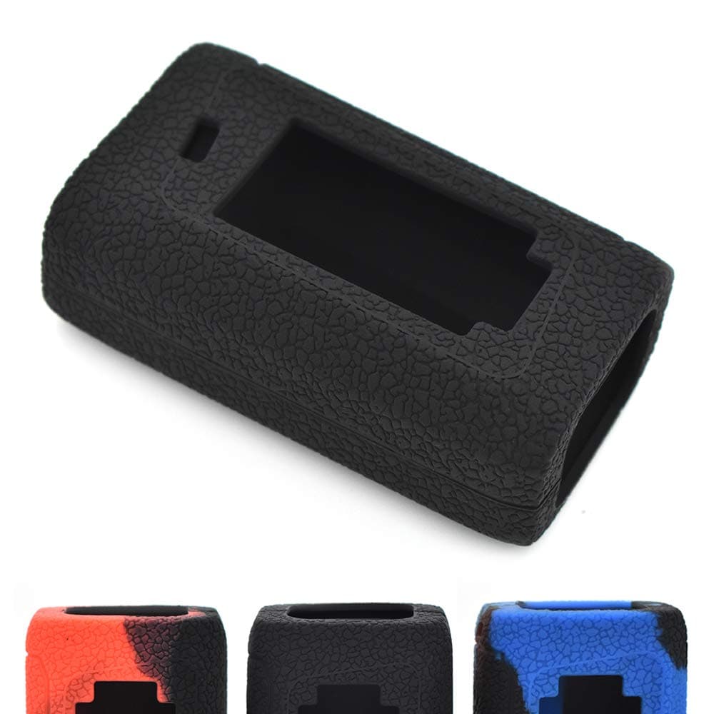 Cyameri Texture Case for Smok Morph 219 Kit Protective Silicone Skin Rubber Cover Sleeve Wrap Gel Shield Fits 219W Box Mod (Black)
