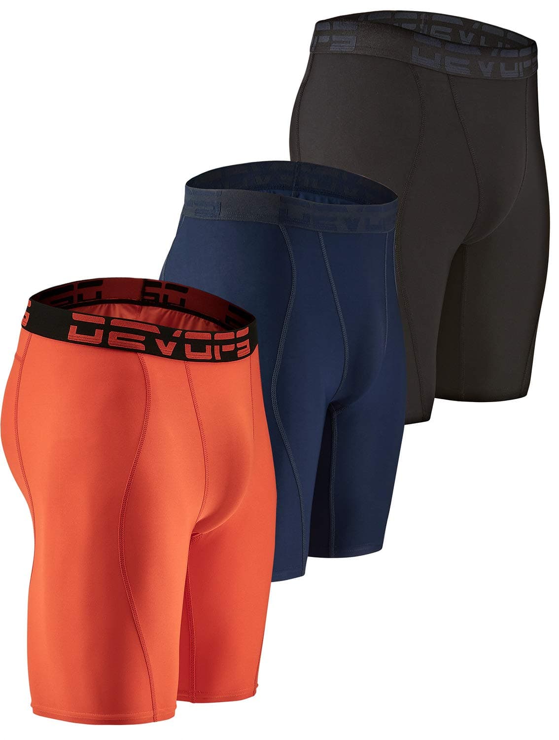 2 Pack Men's Compression Pants Athletic Leggings with Pocket/Non-Pocket