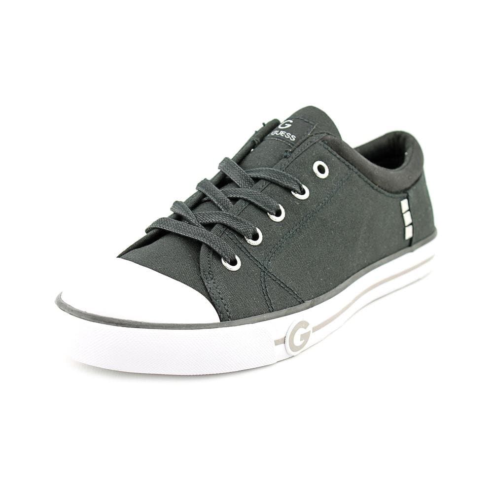 Guess Women's Lace up Fashion Sneakers, Black, Size 9.0