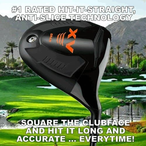 New #1 Offset Anti-Slice Draw Closed Face Golf Driver 10.5 or 12° PGA Tour Graphite