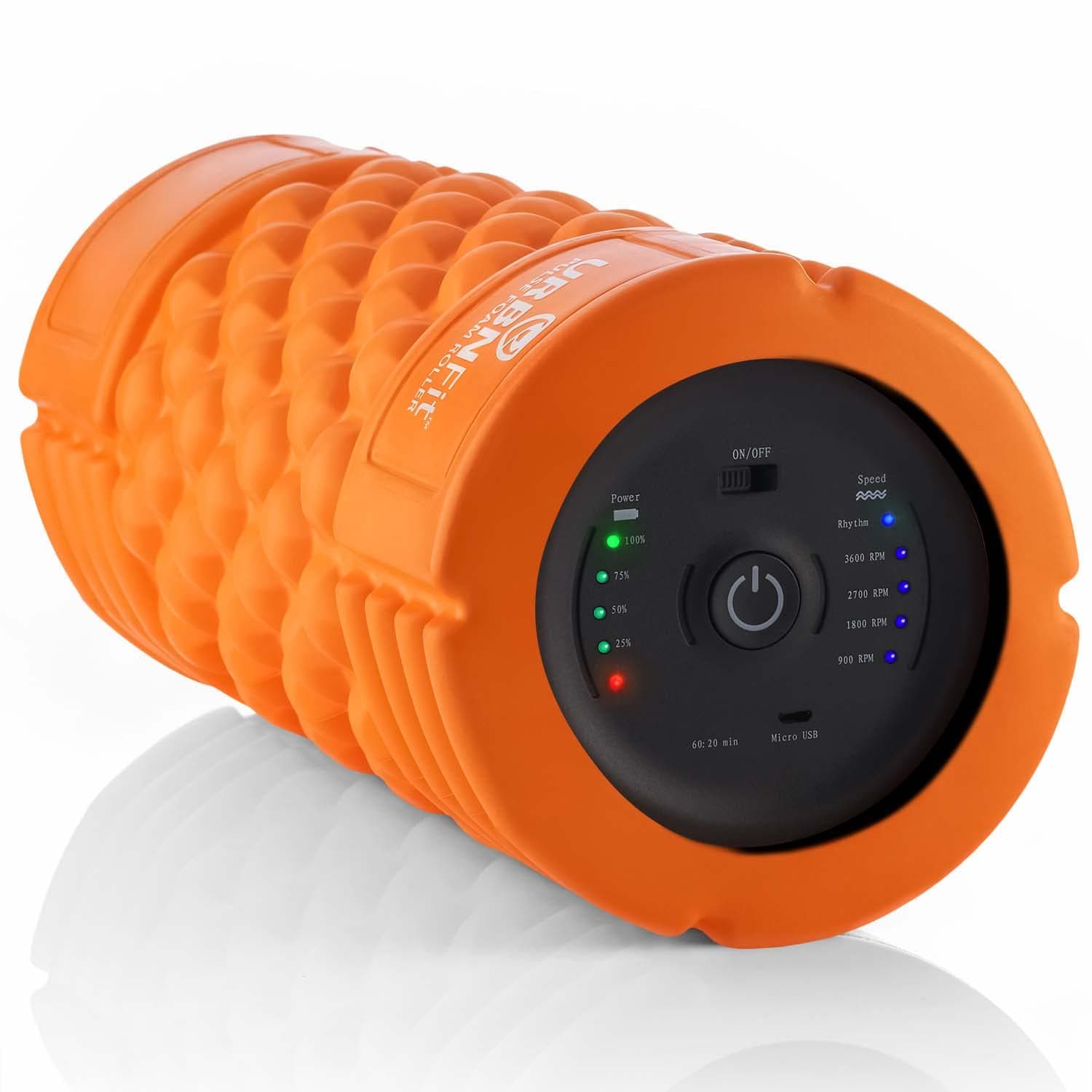 URBNFit Vibrating Foam Roller 5-Speed Massage and Body Roller