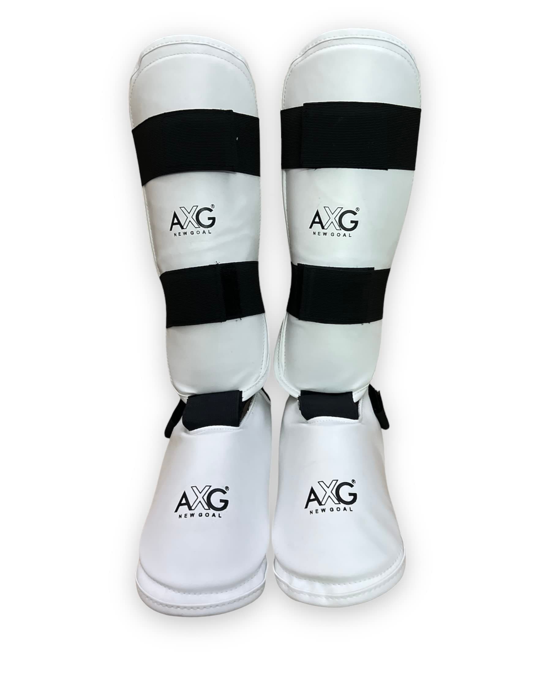AXG Step in Taekwondo Muay Thai Kick Kickboxing (9 to 15yrs) MMA Shin Guard