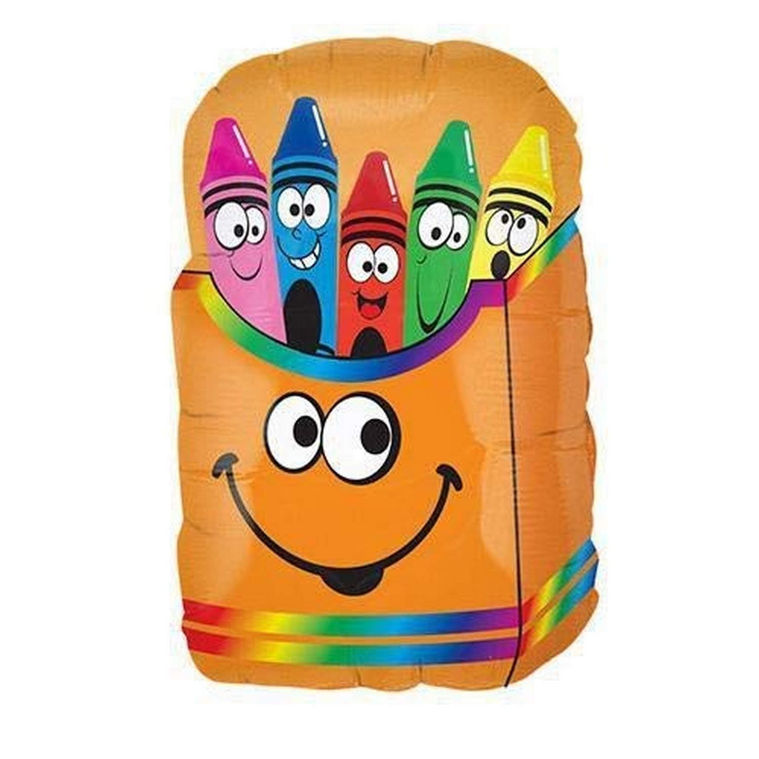 Betallic 015450 Crayon Smiley Box, 28", Multicolor