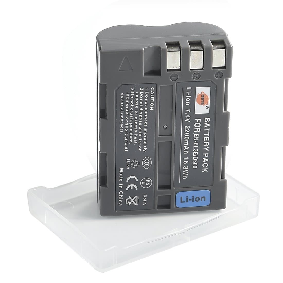 EN-EL3e Rechargeable Li-ion Battery for Nikon D30, D50, D70, D70S, D90, D80, D100, D200, D300, D300S, D700 Digital SLR Camera