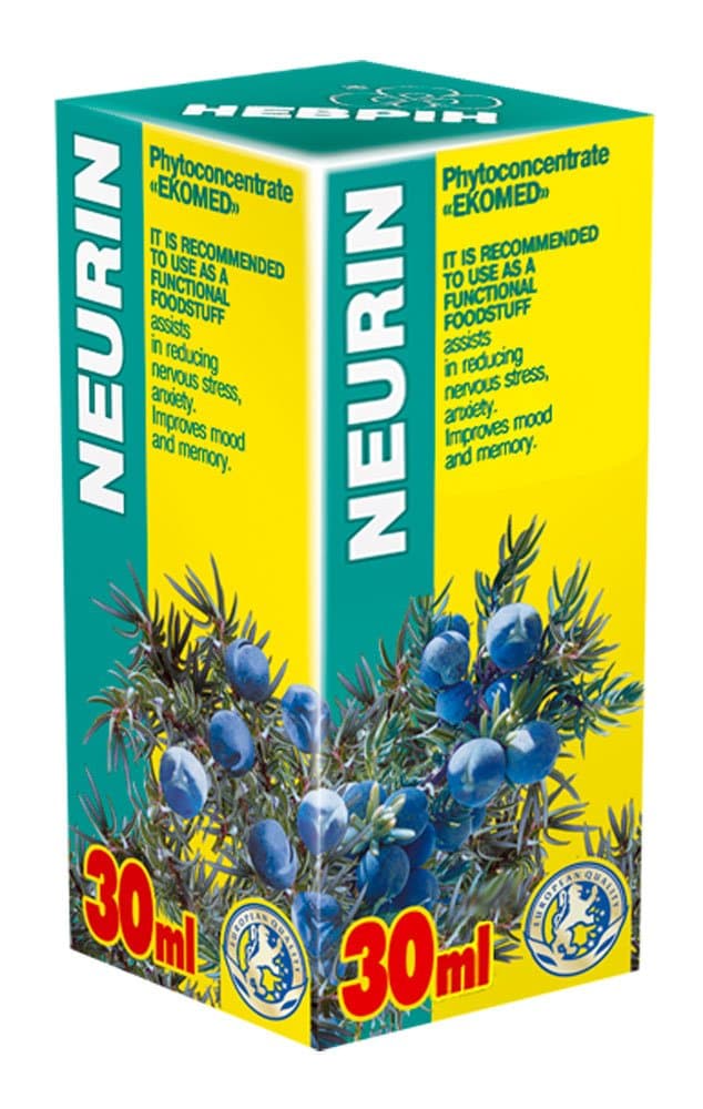Neurin 30ml PhytoConcentrate - Natural Plant Extracts - Nervous System Health