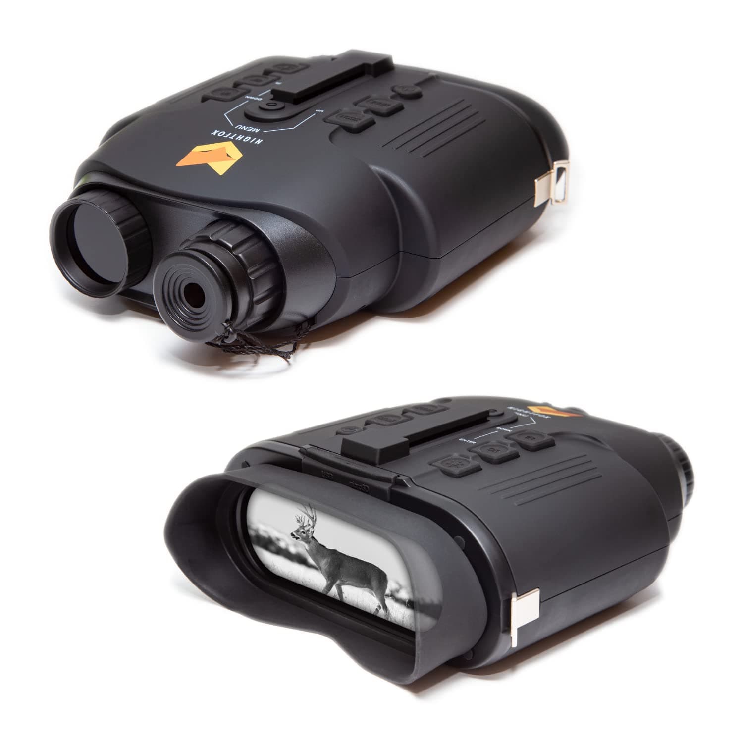 Nightfox 7X Digital Infrared Night Vision Binoculars with Recording - For Hunting and Survival