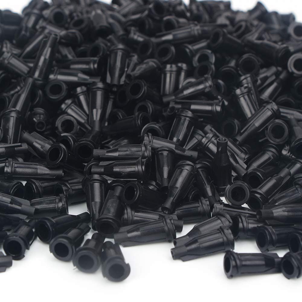 200 Pieces Luer Lock Syringe Screw Type Tip Caps Dispensing Needle Tip Cap