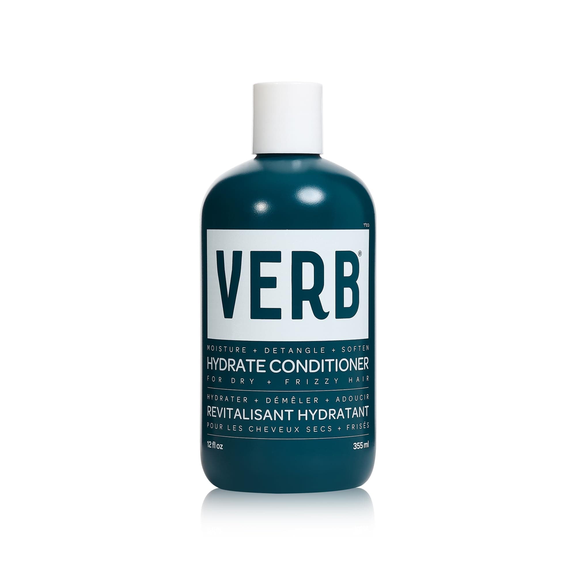 VERB Hydrate Conditioner - Nourish Dry + Frizzy Hair - Smooth + Reduce Frizz - Amber + Warm Jasmine Scent