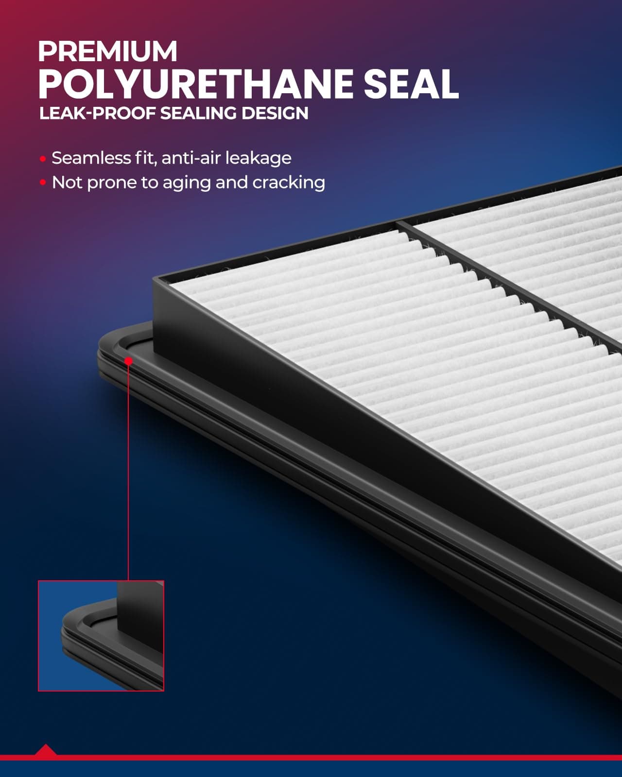 KAX Engine air Filter CA11450 replacement for Altima 2013-2018 Gas L4 2.5L Advanced Air filter media & Increased Acceleration