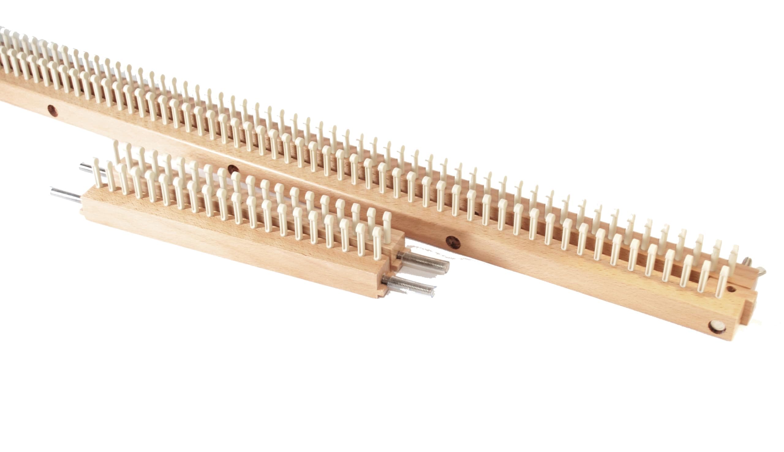 28" Knitting Board Loom, Adjustable, 168 pegs, 100% Hardwood