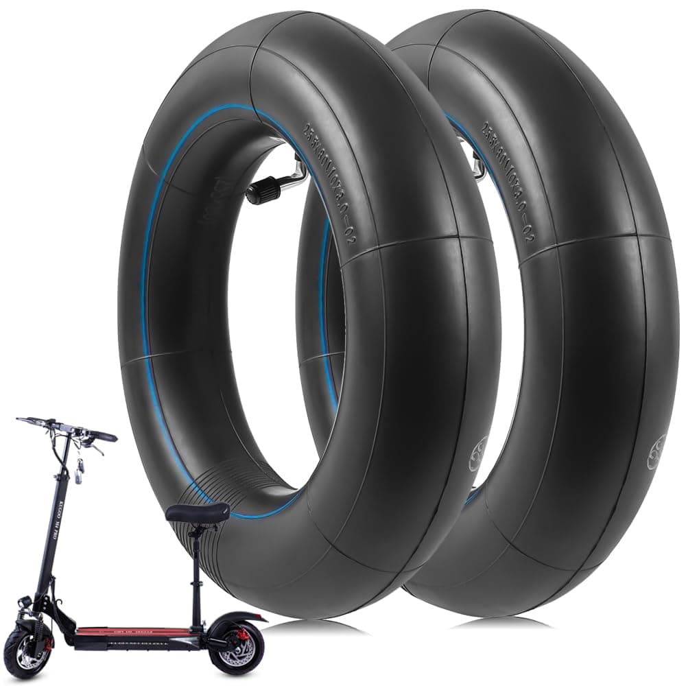 2 PCS Tubeless Tire Inner Tube 10×3 for Kugoo M4/M4 Pro Adult Electric Scooters 90/65-6.5, 80/65-6, 255 * 80 Scooter Replacement Tires for Dualtron Zero 10X/Kaabo Wolf Warrior/Kaabo Mantis 10
