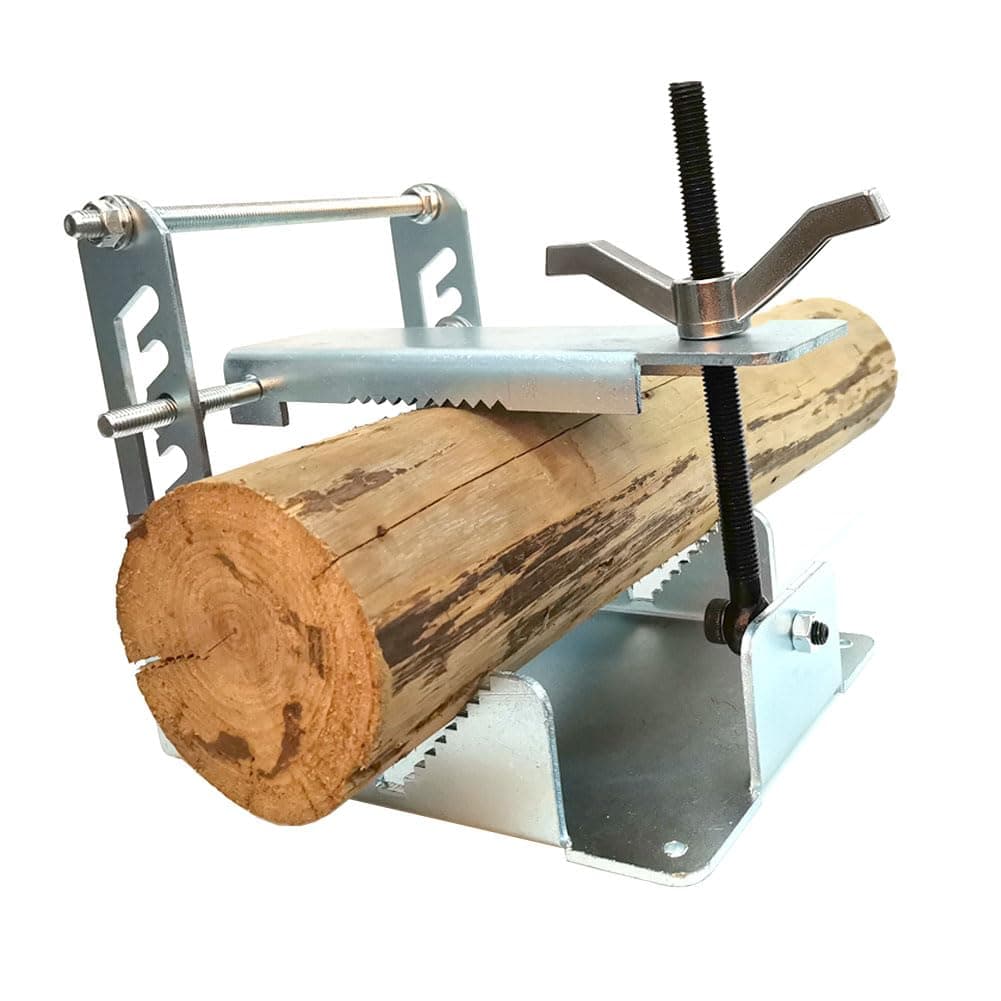 WUXIANCILANGLog Clamp Lock; Log Cutting Stand;Lumberjack Tools Log Lock;Wood Clamp For Logs.Quick Adjustment And Locking. For 1-1/2"-5.5" Logs