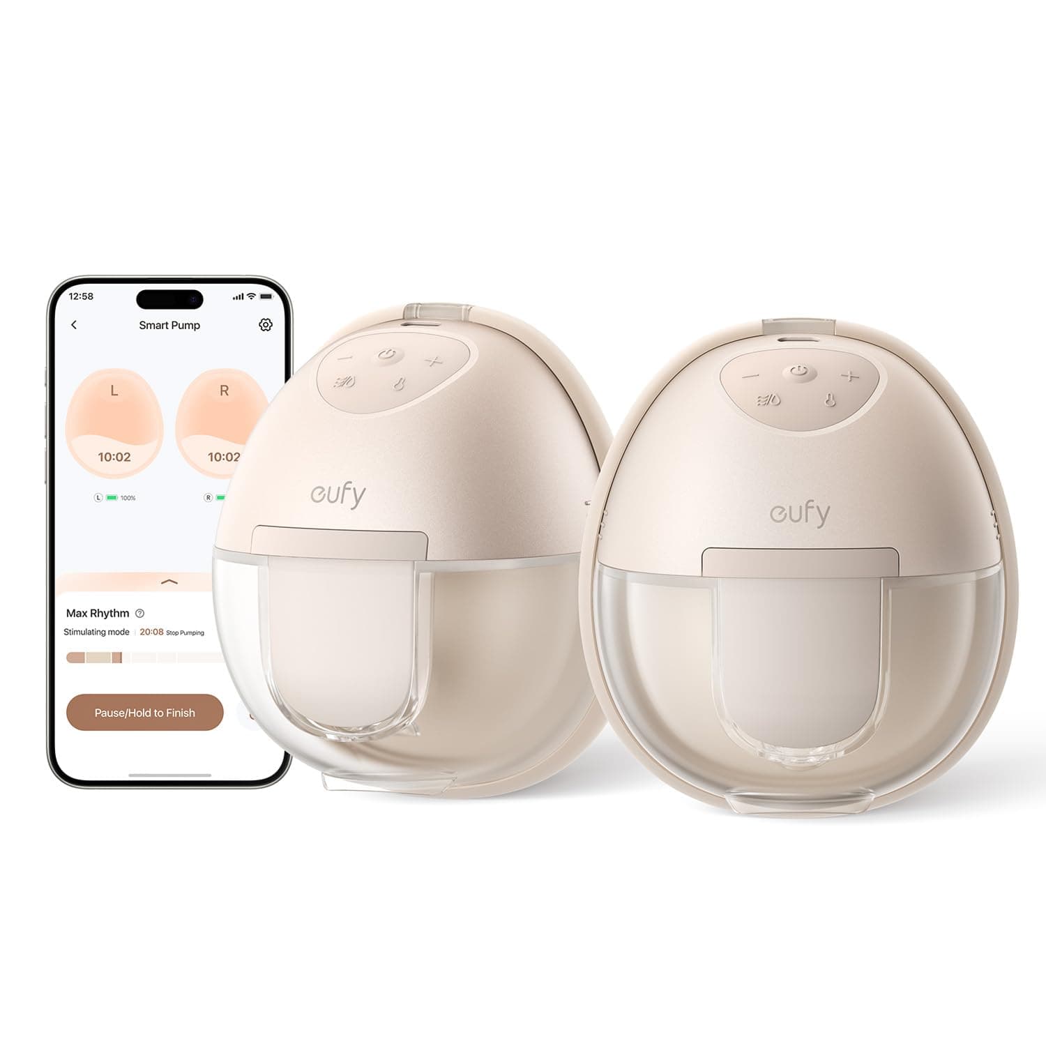eufy Security Electric Breast Pump, Wearable and Hands Free S1