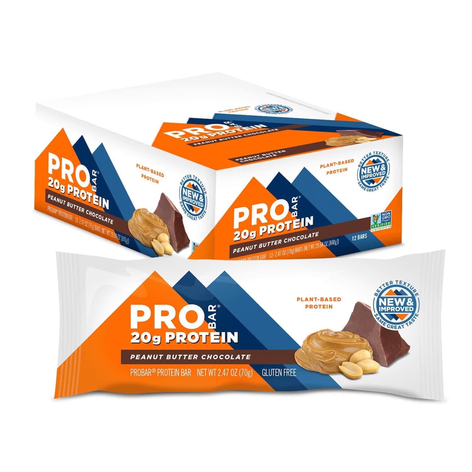 ProBar Protein Bar - 12-Pack Chocolate Peanut Butter, One Size