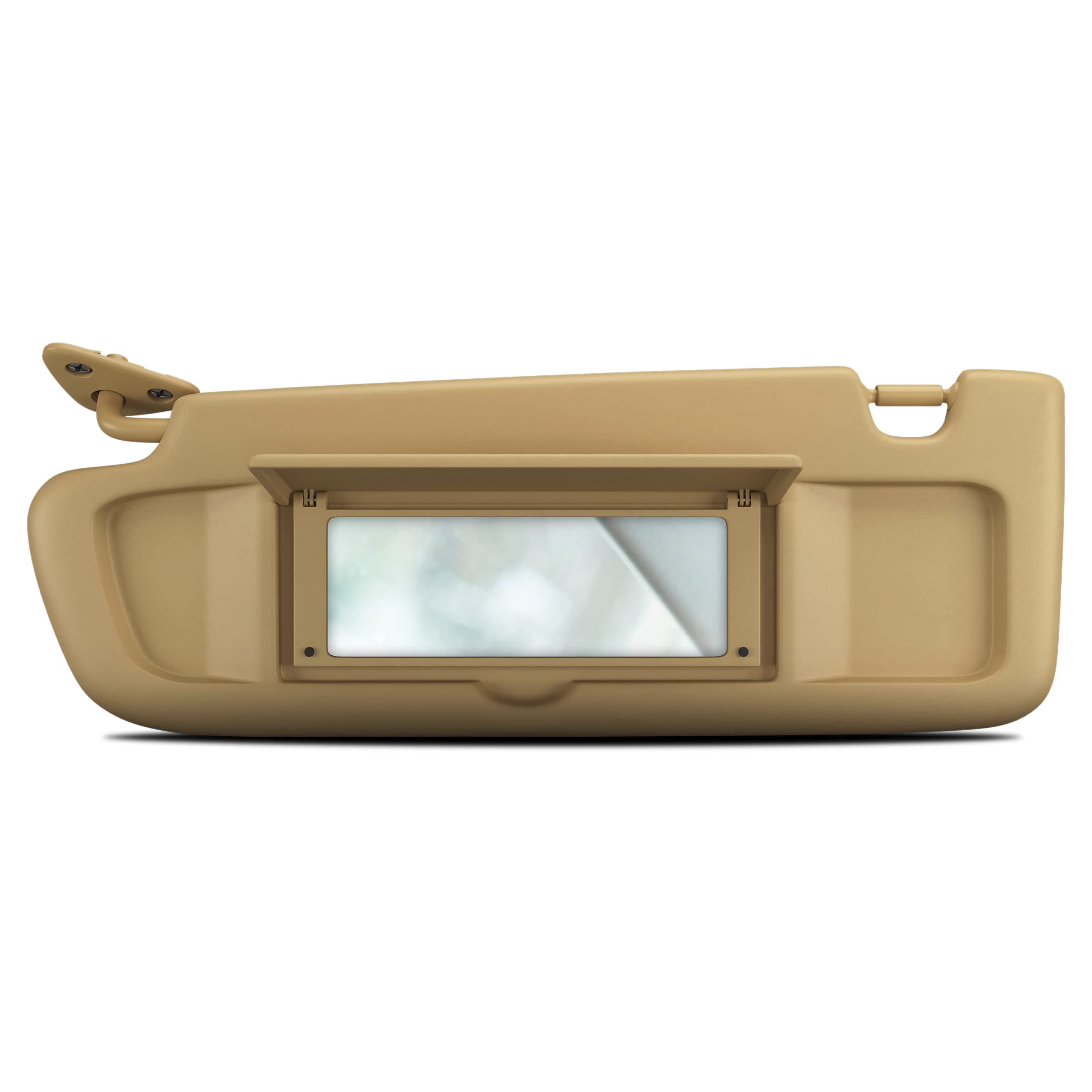 SAILEADLeft Driver Side Sun Visor Replacement Compatible with Honda Civic 83280-SNA-A01ZB 2006 2007 2008 2009 2010 2011 Sun Visor Assembly (Beige)