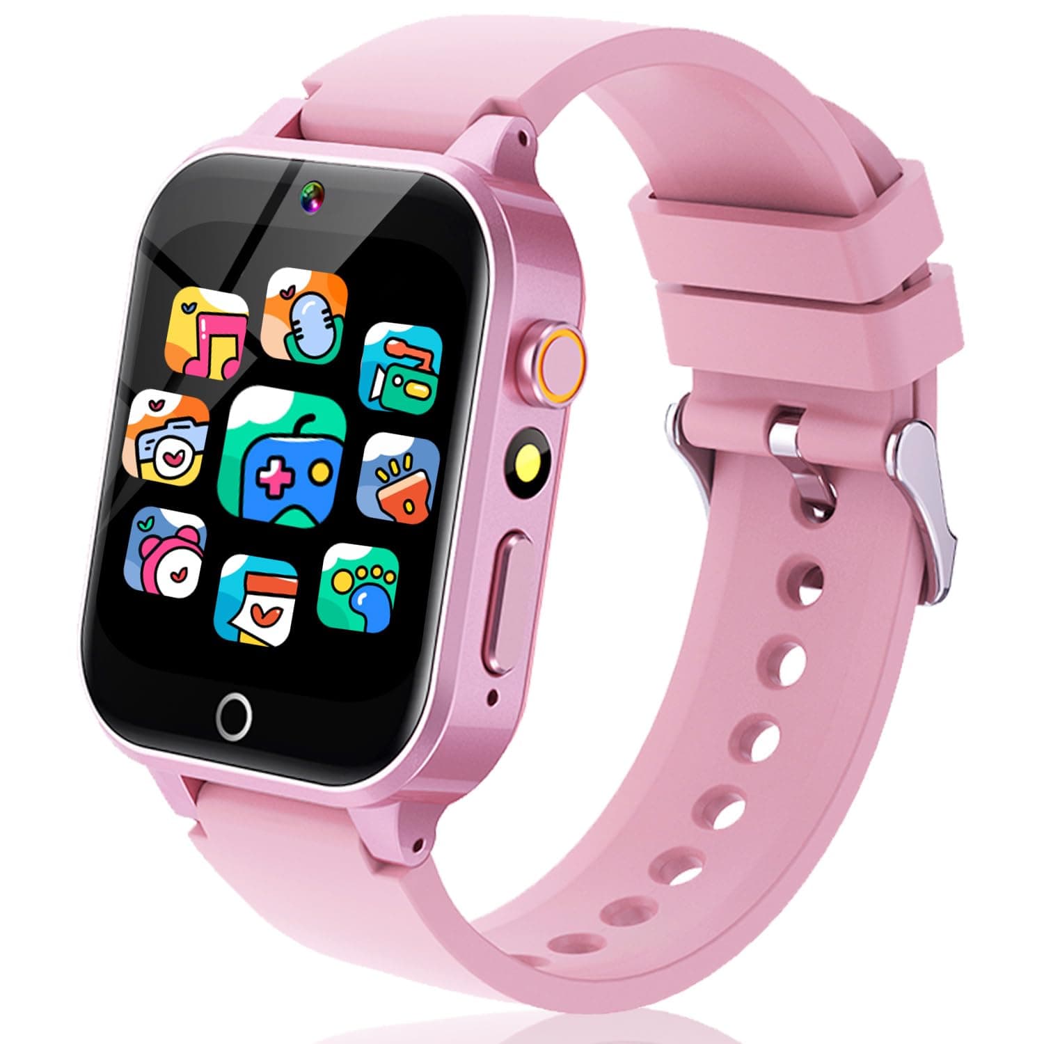 Smart Watch for Kids - Christmas & Birthday Gifts for Girls Age 5-12 with 25 Games, HD Camera, Audiobook, Alarm Clock