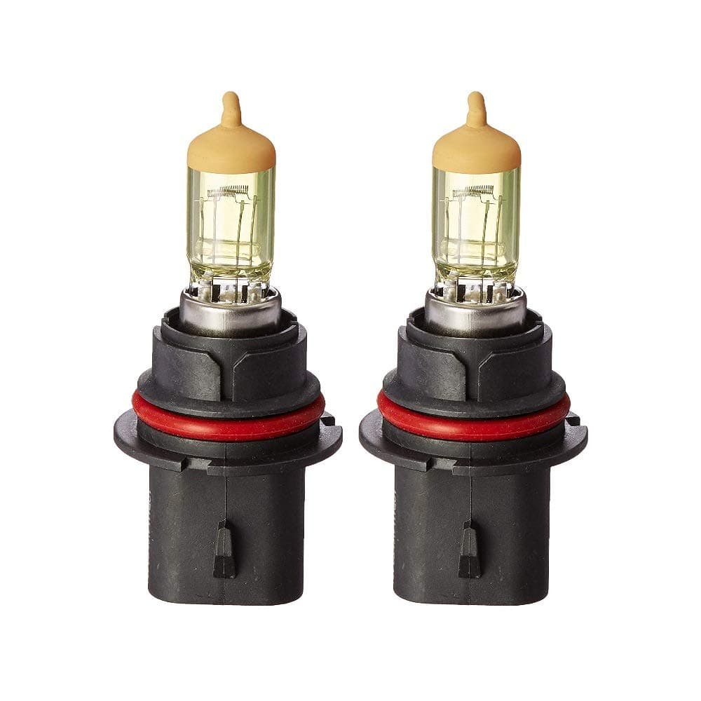 9004 / HB1 Halogen Headlight Xenon Lightbulb β Pair of 12 Volt 100 Watt 3000K Super Bright Golden Yellow Performance Replacement Lamp Bulb