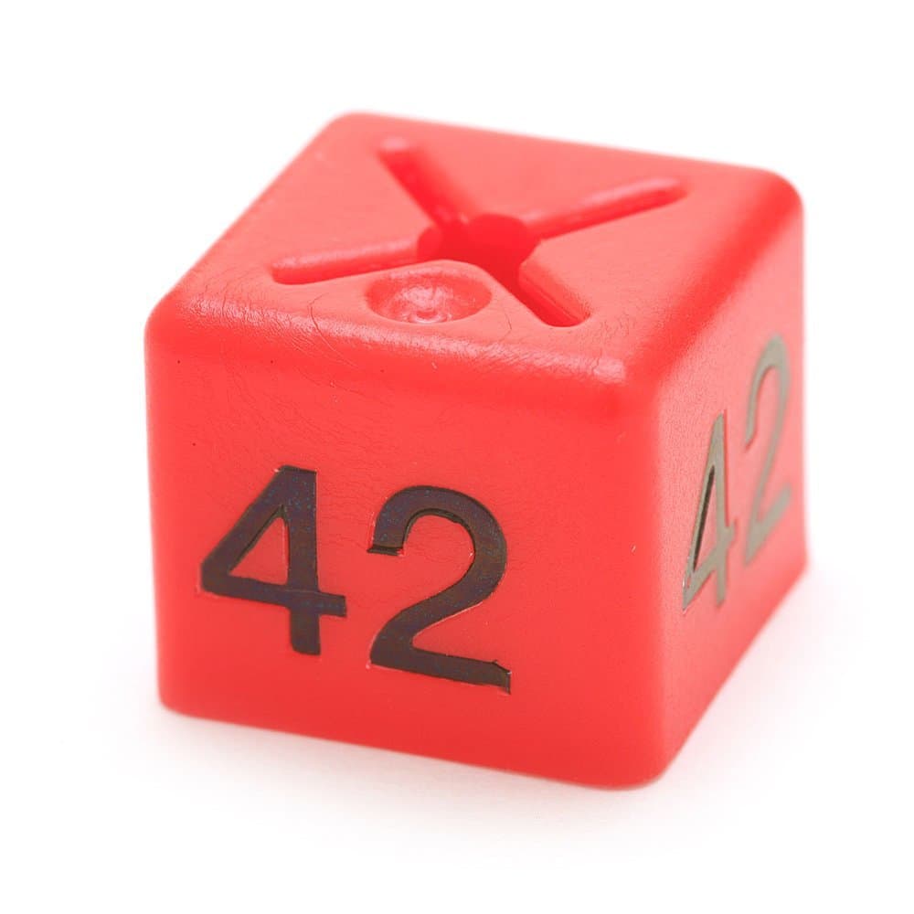 50x 42 SIZE CUBE GARMENT CLOTHES MARKER SIZE NUMBER PACK OF 50 EACH