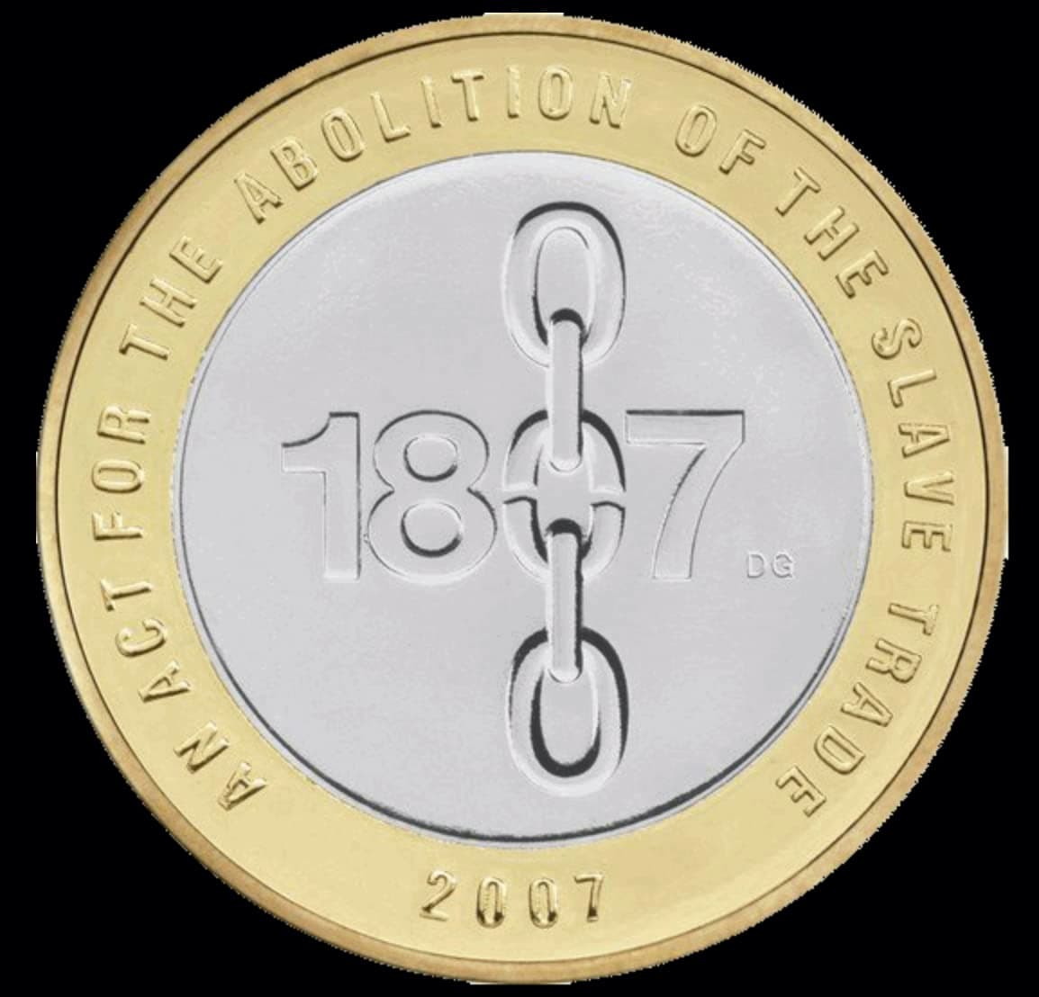 Abolition of The Slave Trade Commemorative Coin Royal Mint Circulated