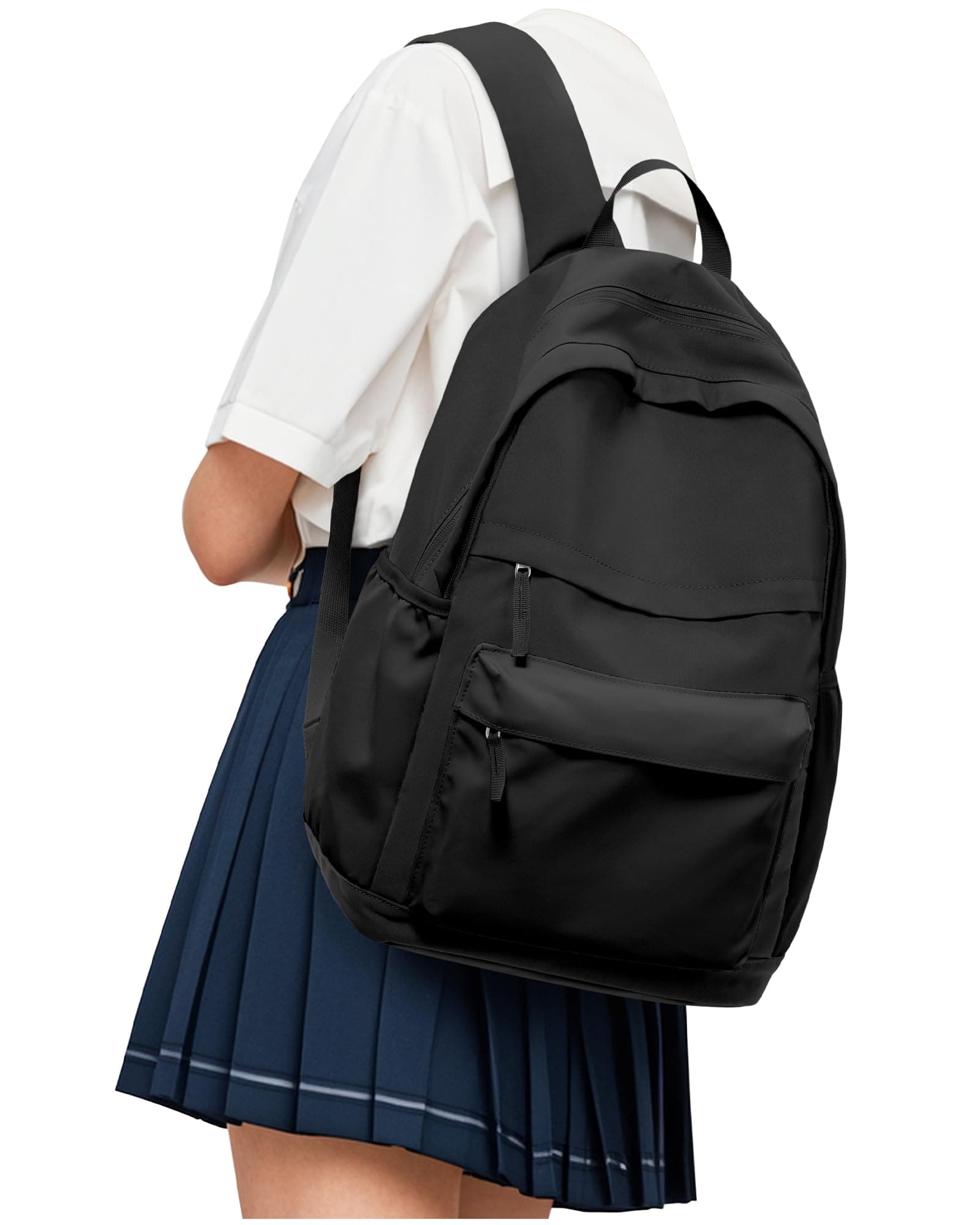 Lightweight School Travel Water Resistant Rucksack Backpack, Laptop Casual Daypack College Secondary School Bags Bookbag for Teenage Girls Boys Women Men