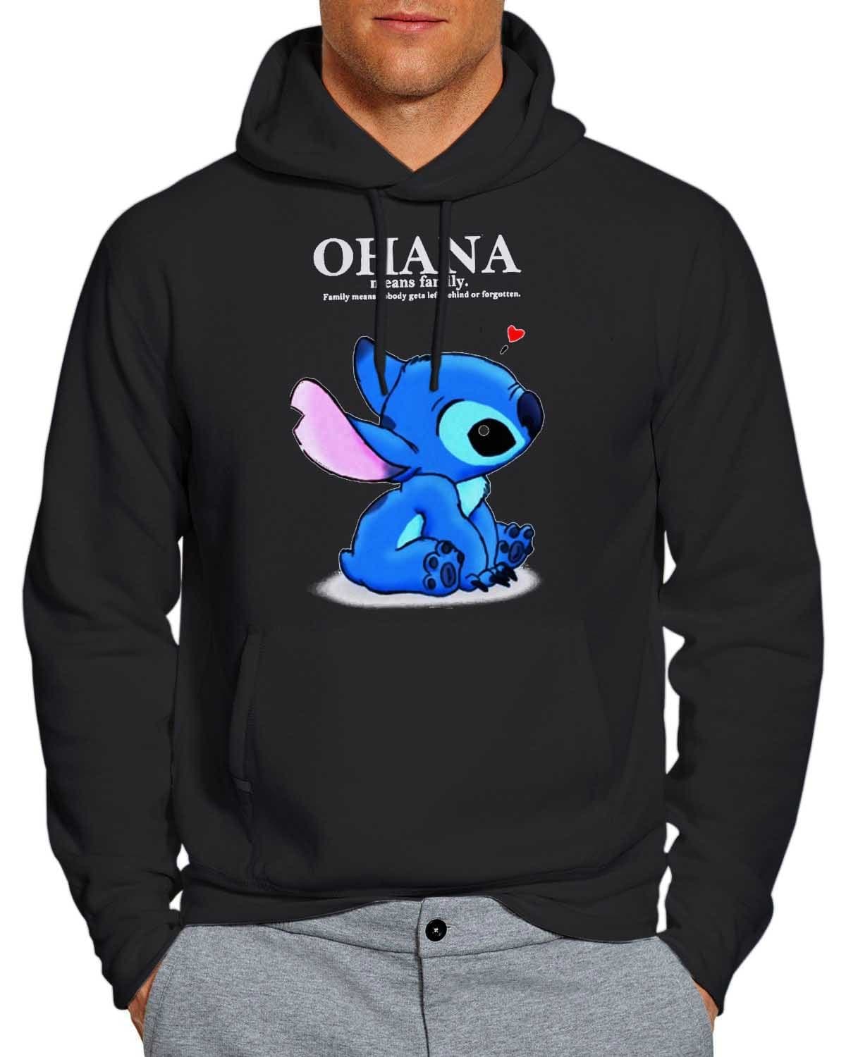 Ohana Lilo and Stitch Hoodie Unisex Adults WF