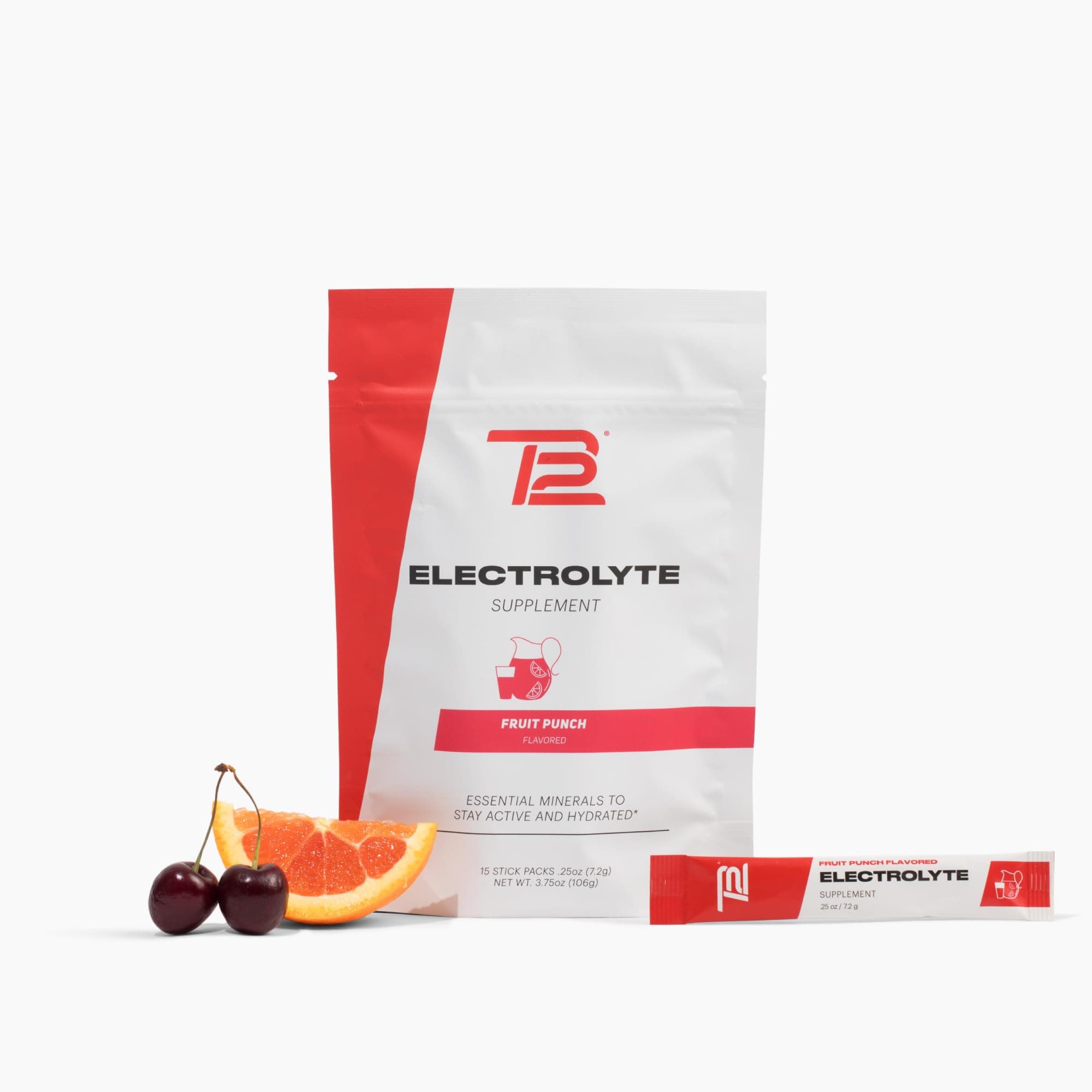 - TB12 Electrolytes Powder Packets Fruit Punch – Mineral-Rich Electrolyte Powder for Fast Hydration by Tom Brady - Natural, Low Sugar, Vegan, Gluten-Free, Easy to Mix - 15 Stickpacks