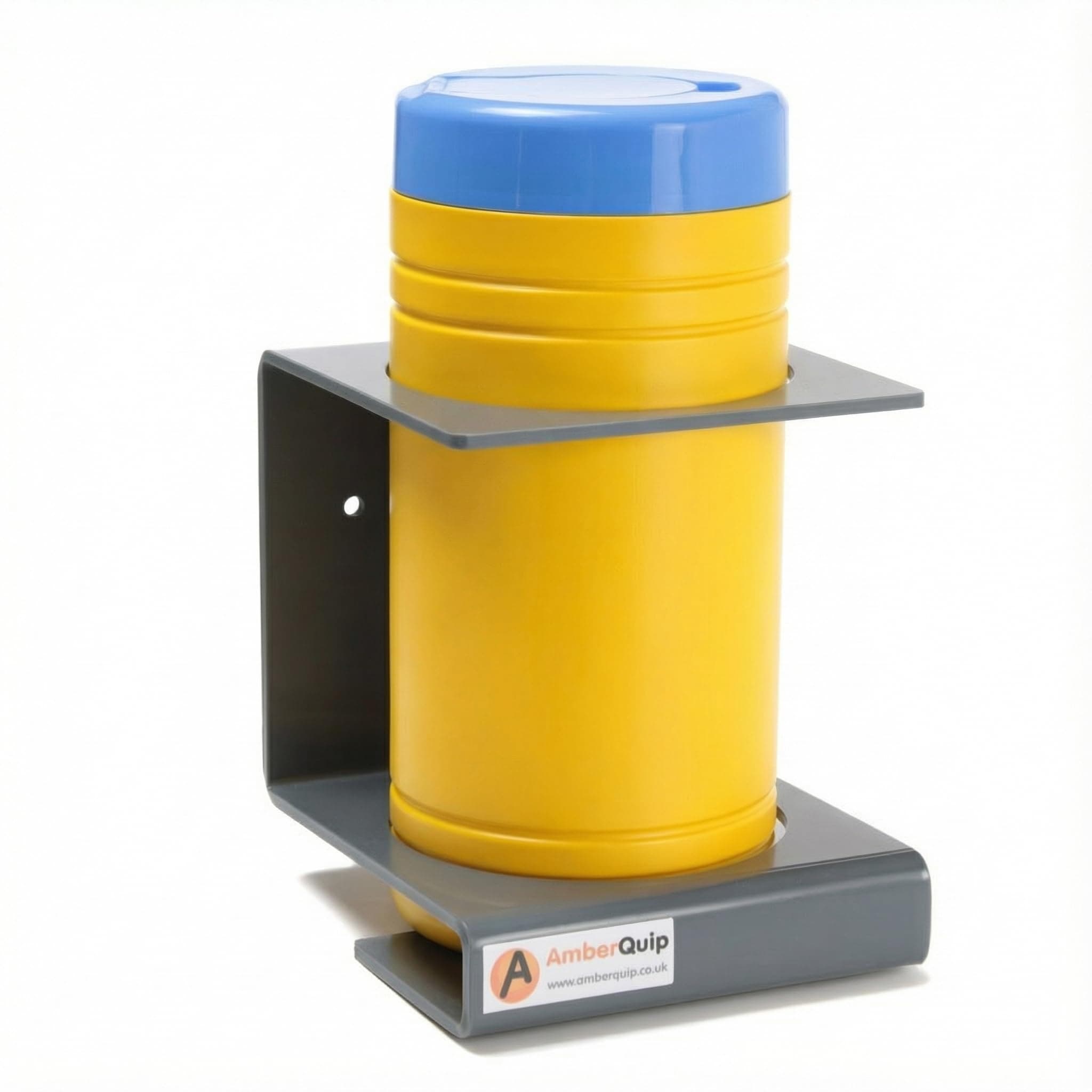 Hand Wipe Holder. Ideal Storage for Wipes Tub.100% RUSTPROOF. Wall Mounted Cage for van & Workshop. Grey PVC.
