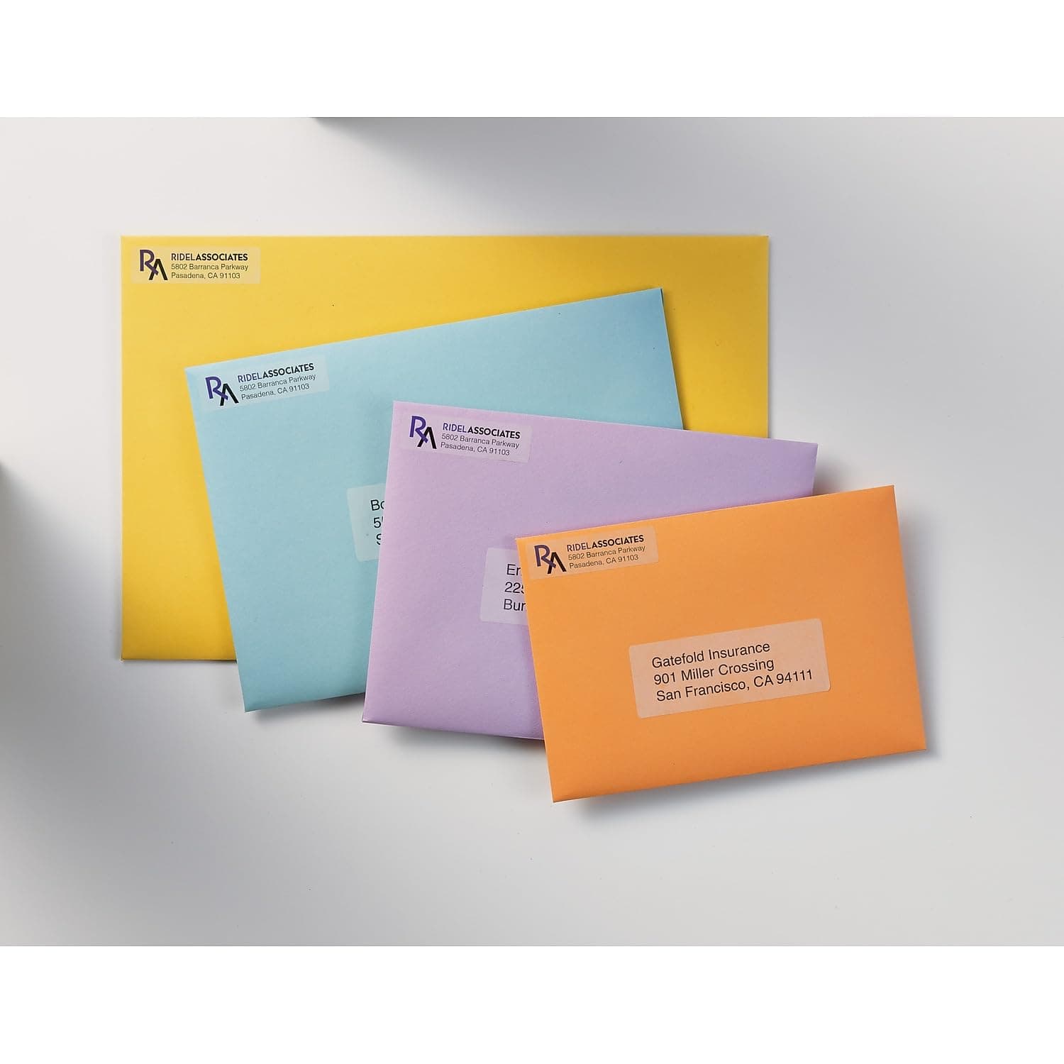 Avery 15667 Matte Clear Easy Peel Return Address Labels, Laser, 1/2 x 1 3/4, 800/Pack