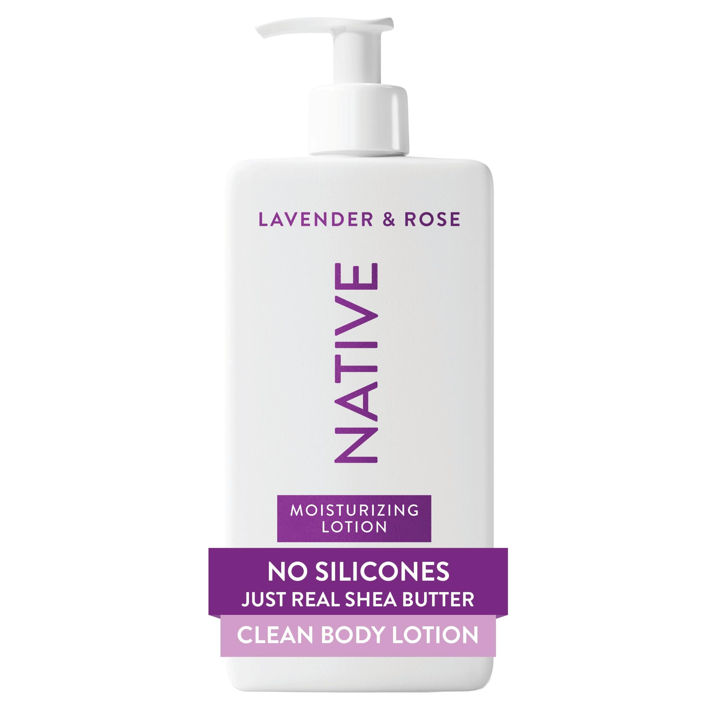Body Lotion Contains Naturally Derived Plant-Based Moisturizers for Women and Men | Restores Dry Skin, Lavender & Rose, 16.5 fl oz