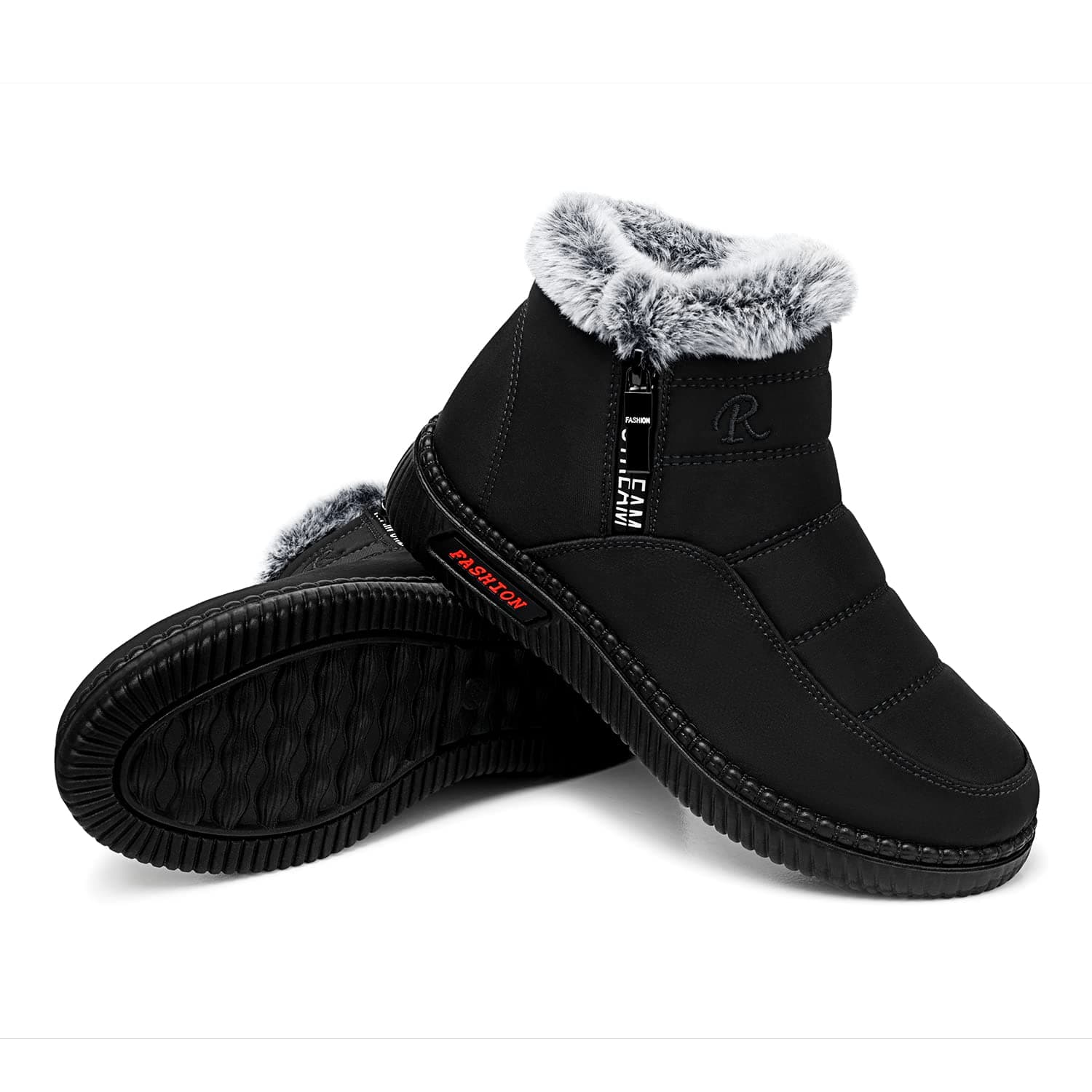 Womens Snow Boots Winter Warm Ankle Boots Waterproof Outdoor Fur Lined Shoes for Women