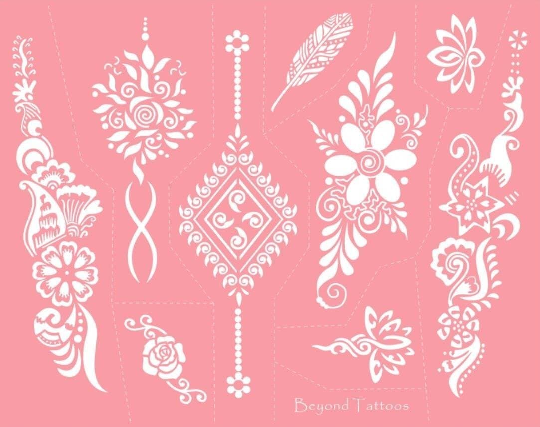 Reusable Micronet Mesh Stencil Tattoo Stencil Template 1 Large Sheet Mes02