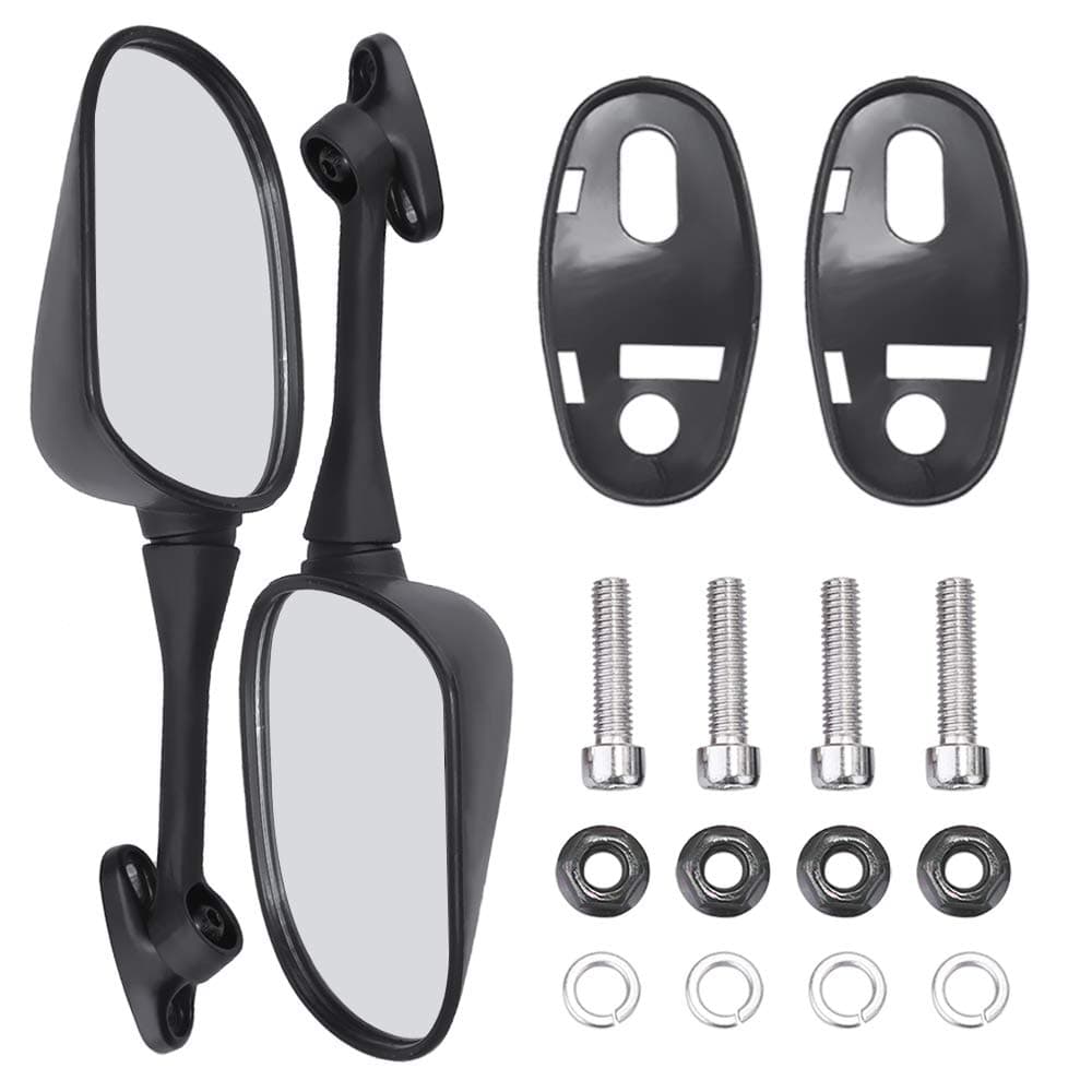 Black Aftermarket Rearview Mirrors For 2003-2012 Honda CBR600RR 2004-2007 CBR1000RR