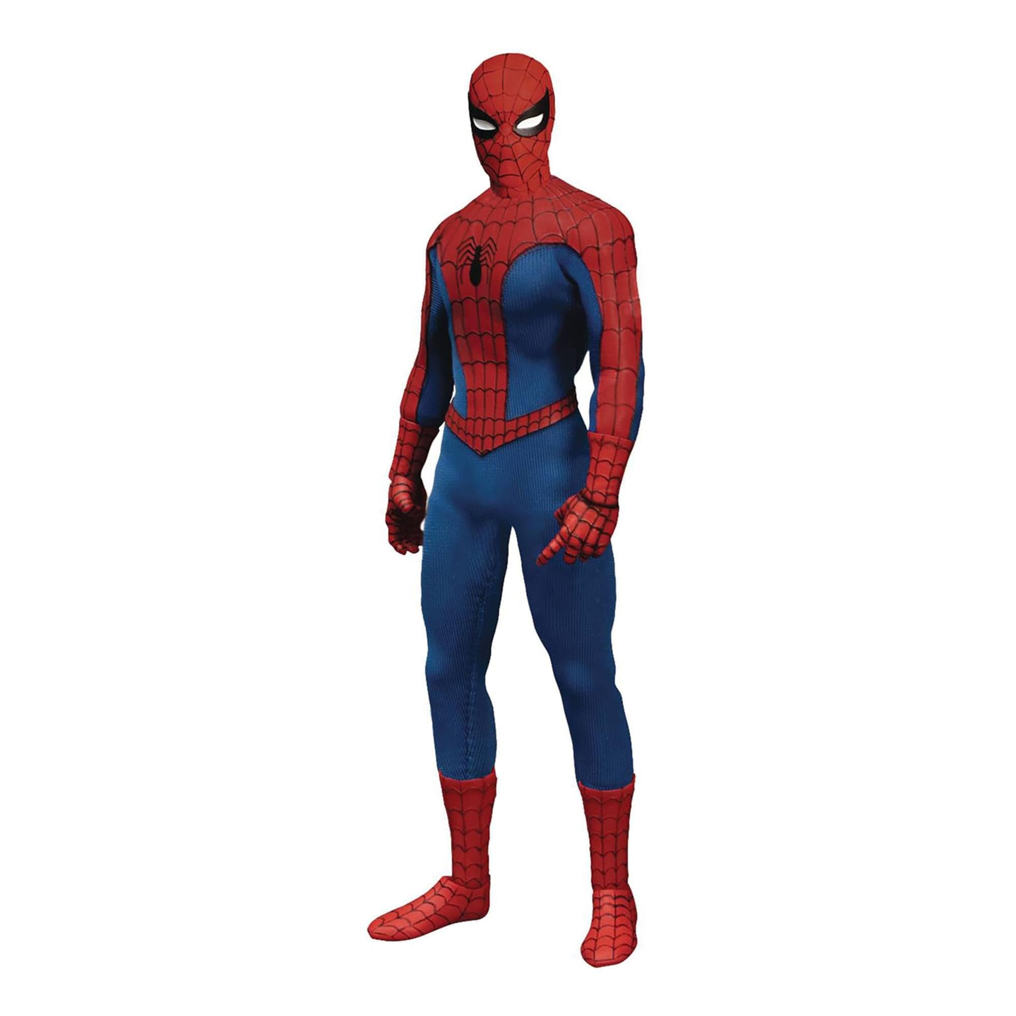 Mezco Amazing Spider-Man Action Figure One:12 Deluxe Edition Detailed Plastic Action Figure