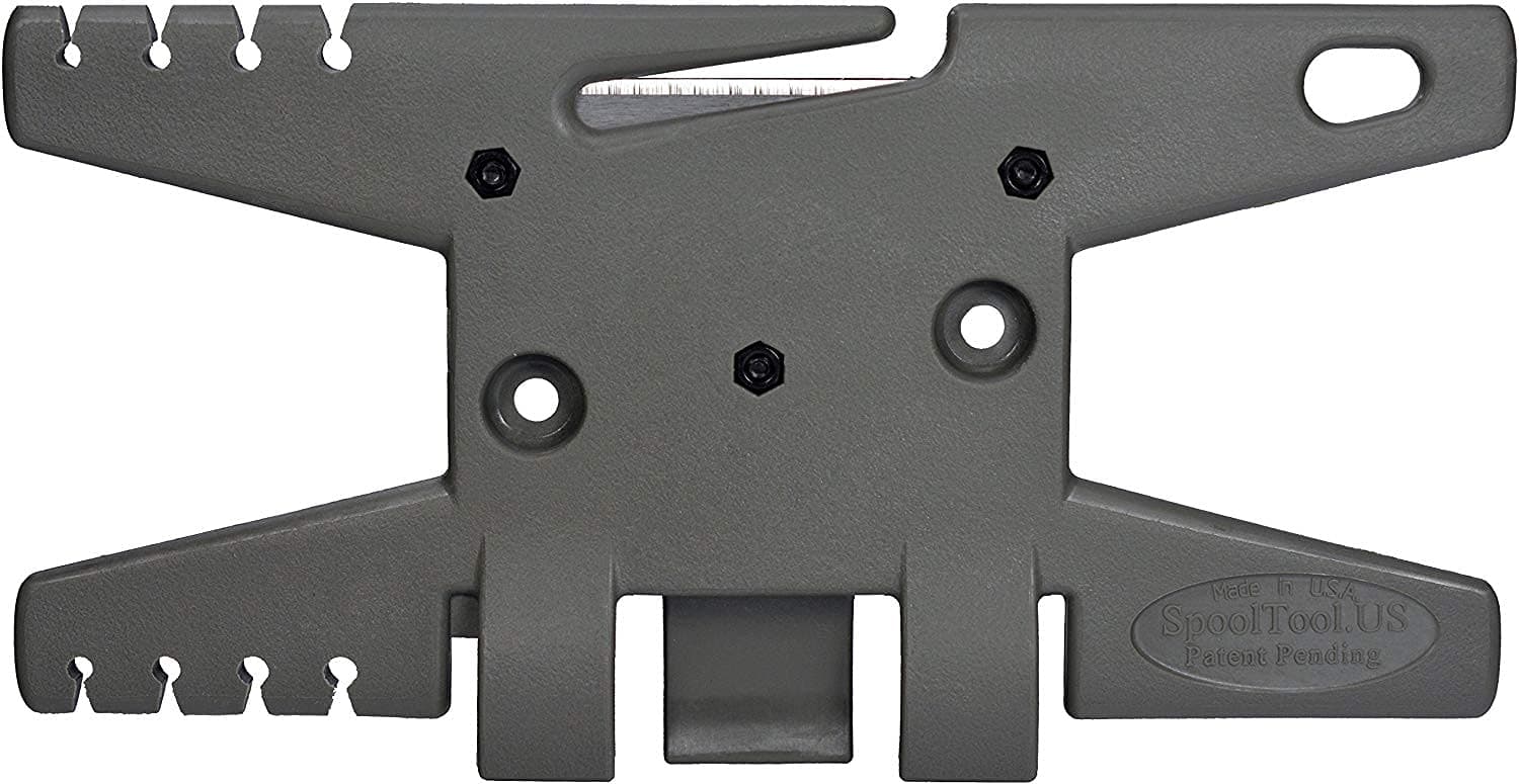 Spool Tool (OD Green)-Paracord Holder Spool Survival Kit (Holds 100feet of 550 Paracord) Made in USA
