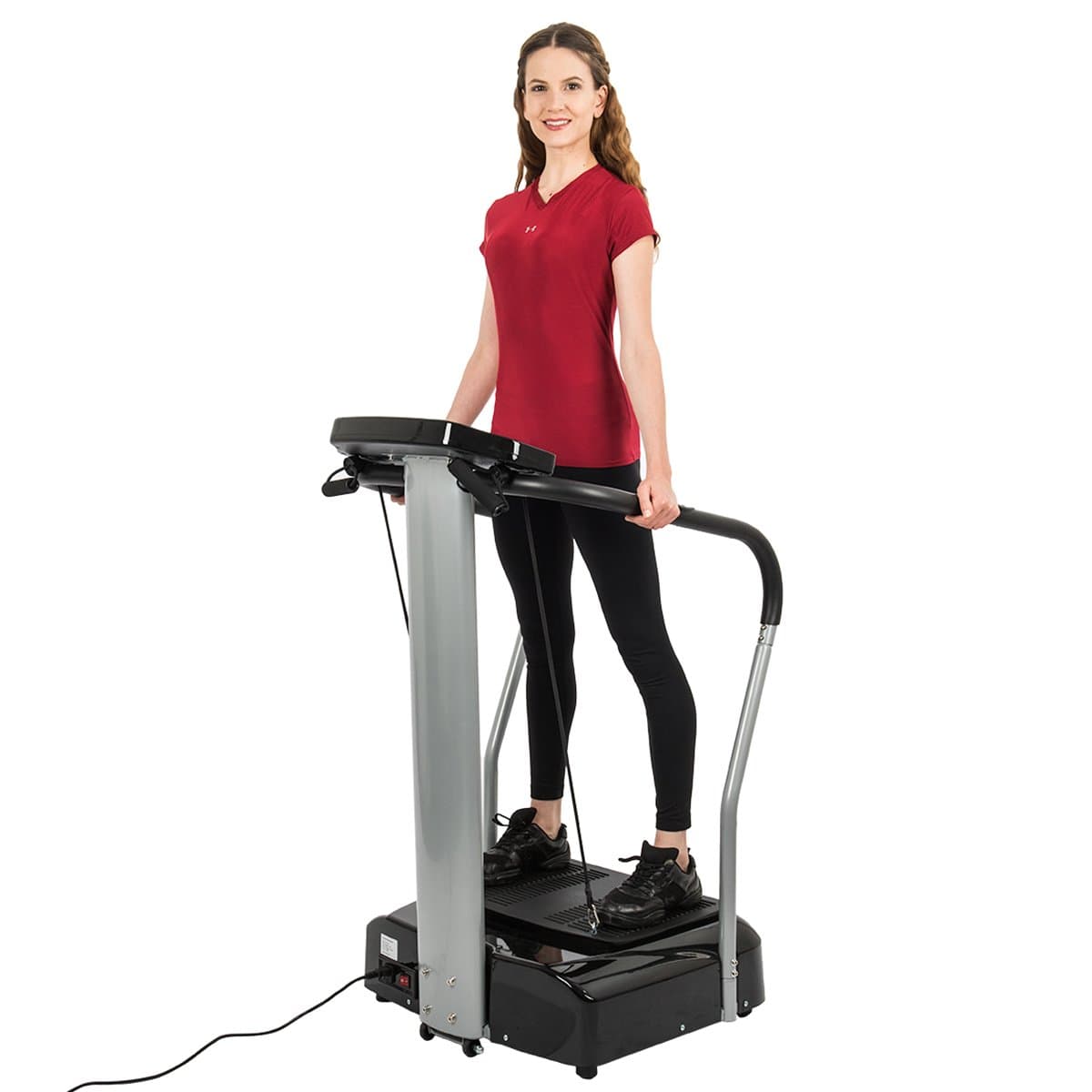 AuWit Slim Full Body Vibration Platform Digital Control Fitness Exercise Machine