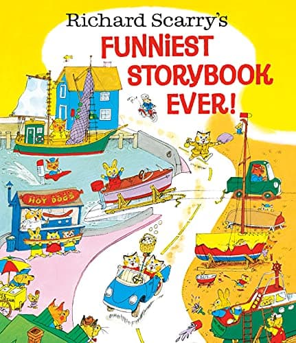 Richard Scarry's Funniest Storybook Ever! Hardcover – Picture Book, 12 Jan. 2016