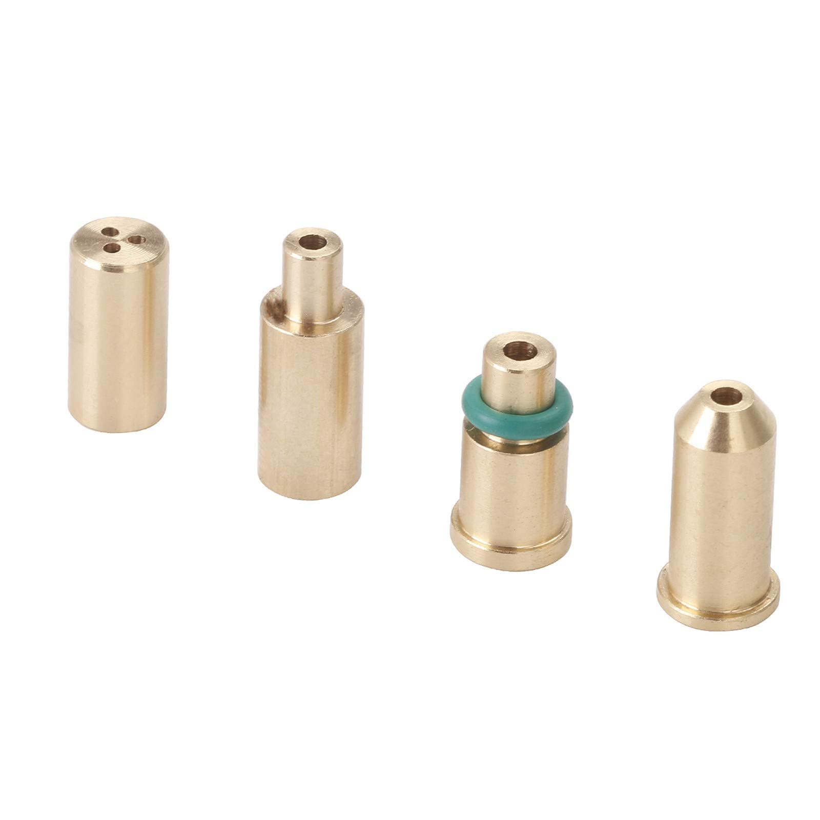 4 in 1 Gas Refill Adapters for S T Dupont Lighter (Yellow, Red, Green and Blue Caps)